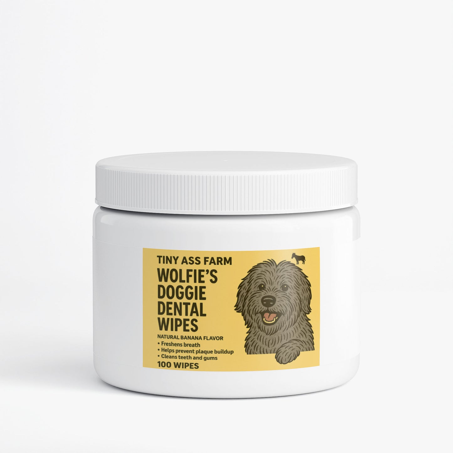 Wolfie's Doggie Dental Wipes