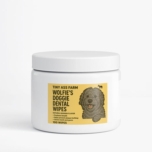 Wolfie's Doggie Dental Wipes